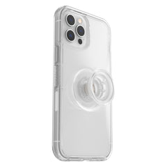 OtterBox Symmetry + POPSOCKETS per iPhone 12 Pro Max - Trasparente