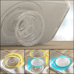 OtterBox Symmetry + Popsockets- Custodia per iPhone 12 Pro Max Stardust Clear