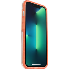 Cover per iPhone 13 Pro OtterBox Otter+Pop - Trasparente e corallo
