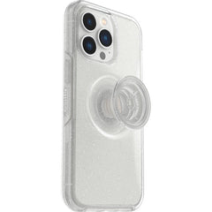 Cover per iPhone 13 Pro OtterBox Otter+Pop trasparente scintillante