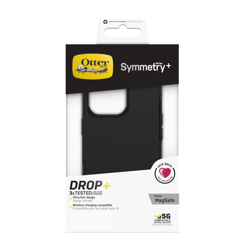 Cover Symmetry Plus nera per iPhone 13 Pro