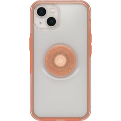 Otter+Pop Symmetry per iPhone 13 trasparente/corallo