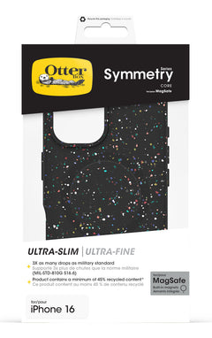 OtterBox Symmetry Core Nero per iPhone 16