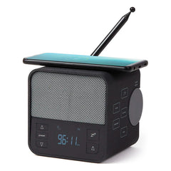 Radiosveglia FM con speaker Bluetooth e caricatore Lexon Oslo News