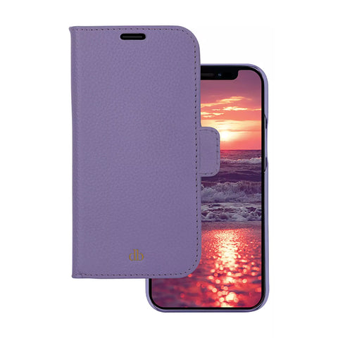 Custodia a portafoglio New York per iPhone 13 mini di dbramante1928 viola