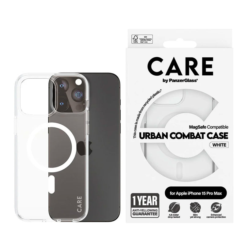 Custodia CARE by PanzerGlass per iPhone 15 Pro Max