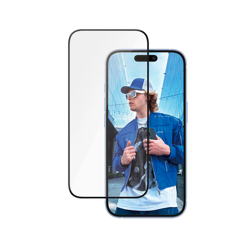 PanzerGlass Ceramic Screen Protector per iPhone 15 e iPhone 16