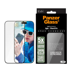 PanzerGlass Ceramic Screen Protector per iPhone 16 Pro