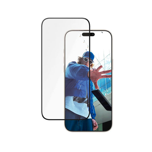 PanzerGlass Ceramic Screen Protector Ultra-Wide Fit per iPhone 16 Pro Max