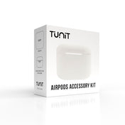 Kit con Cover Tunit per Apple AirPods 3a generazione - Bianco