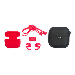Kit con Cover Tunit per Apple AirPods 3a generazione - Rosso