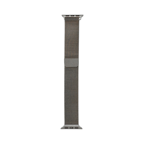 Cinturino Tunit in maglia milanese per Apple Watch 42/44/45mm - Canna di fucile