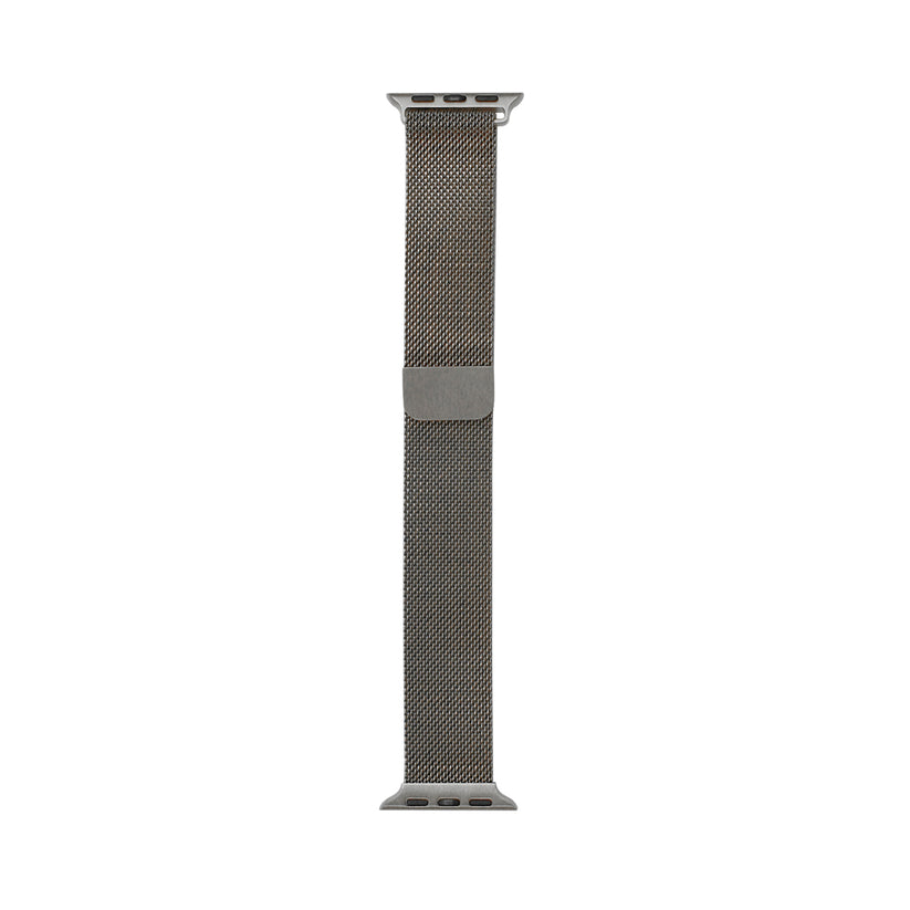 Cinturino Tunit in maglia milanese per Apple Watch 42/44/45mm - Canna di fucile