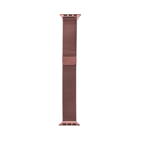 Cinturino Tunit in maglia milanese per Apple Watch 38/40/41 mm - Oro rosa