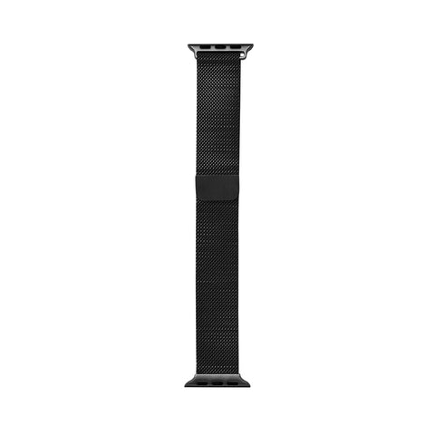 Cinturino Tunit in maglia milanese per Apple Watch 38/40/41 mm - Nero