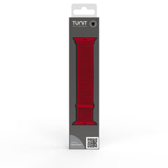 Cinturino Tunit in nylon per Apple Watch 42/44/45/46mm - Rosso