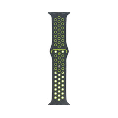 Cinturino Tunit Sport per Apple Watch 42/44/45/46mm - Nero e giallo