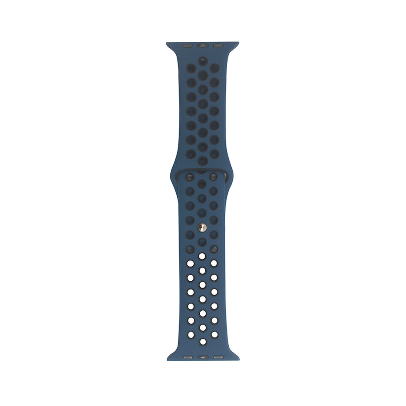 Cinturino Tunit Sport per Apple Watch 42/44/45/46mm - Blu e nero