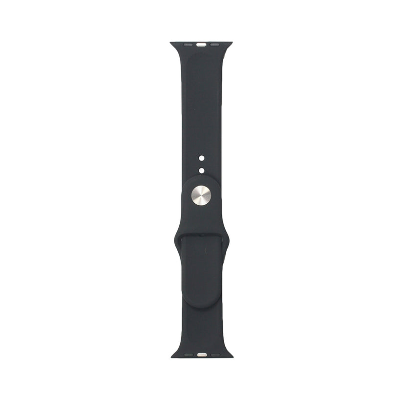 Cinturino Tunit in silicone per Apple Watch 42/44/45/46mm - Nero