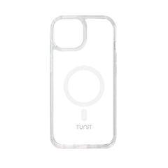 Custodia trasparente in policarbonato compatibile MagSafe per iPhone 15 Plus