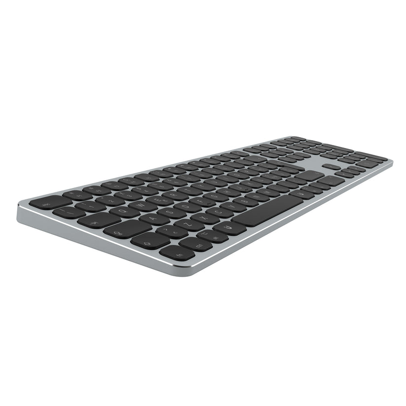 Tastiera wireless in alluminio con tastierino numerico - Grigio Siderale | ITA