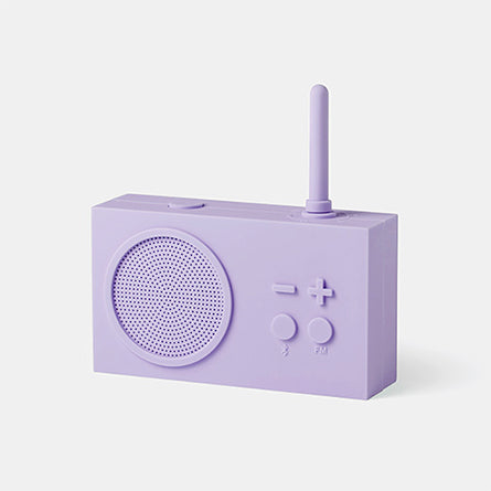 FM radio e Bluetooth Speaker Lexon Tykho 3 - Lilla
