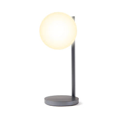 Lexon Bubble Lamp - Lampada da scrivania con caricatore wireless integrato - Blu scuro