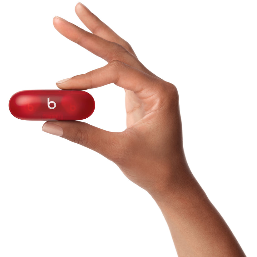 Beats Solo Buds – Auricolari true wireless – Rosso trasparente