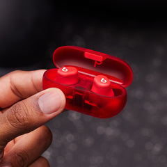 Beats Solo Buds – Auricolari true wireless – Rosso trasparente